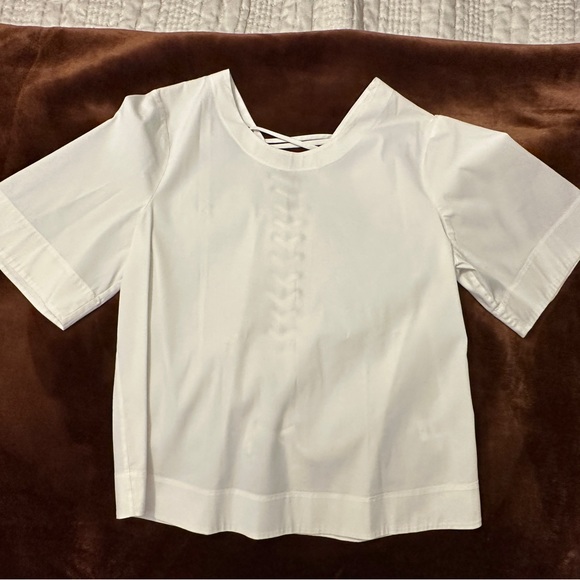 A.L.C. white Blouse Size 6 - Picture 1 of 4